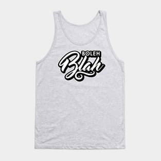 Boleh Blah Tank Top